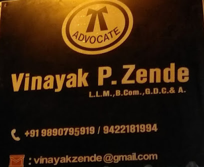 ADVOCATE VINAYAK PANDITRAO ZENDE
